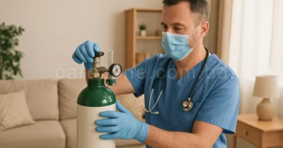 how to use an oxygen cylinder