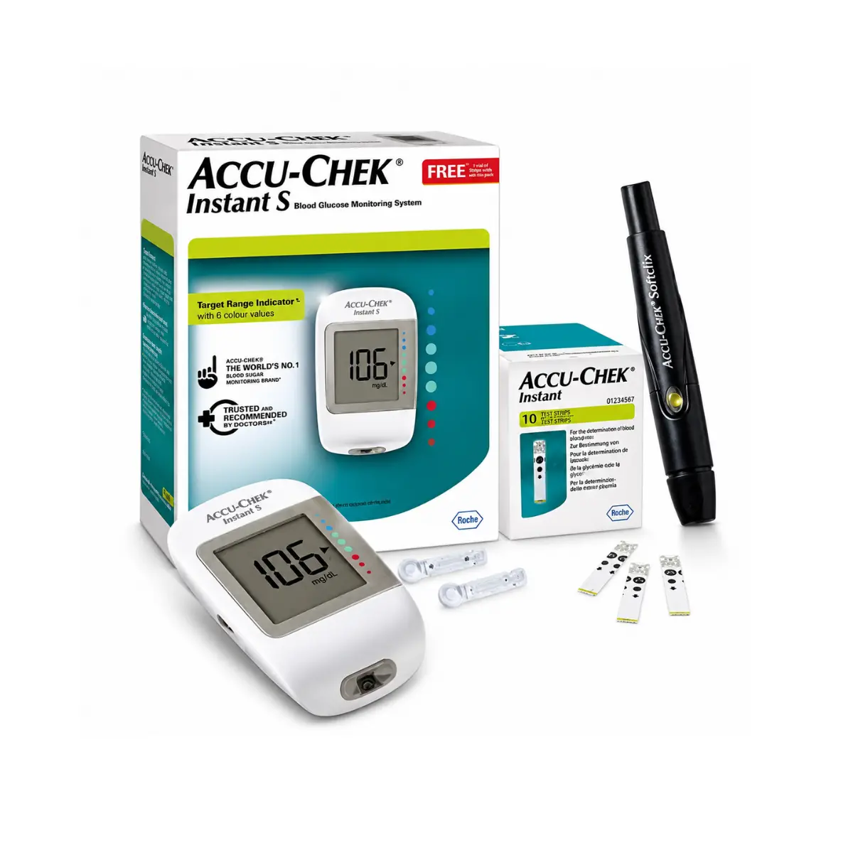 Accu-Chek Instant S Blood Glucose Meter accu-chek instant s blood glucose meter