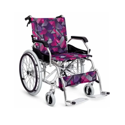 aluminum folding travel wheelchair