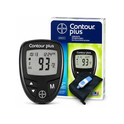 contour plus blood glucose meter