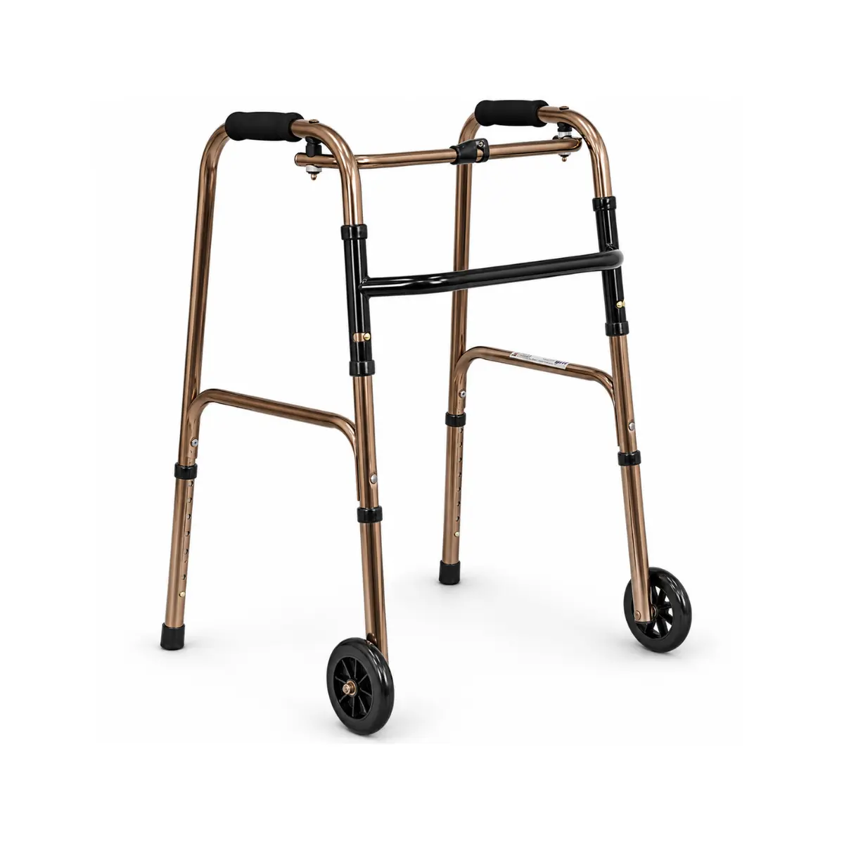 Folding Patient Walker With Wheels folding patient walker with wheels